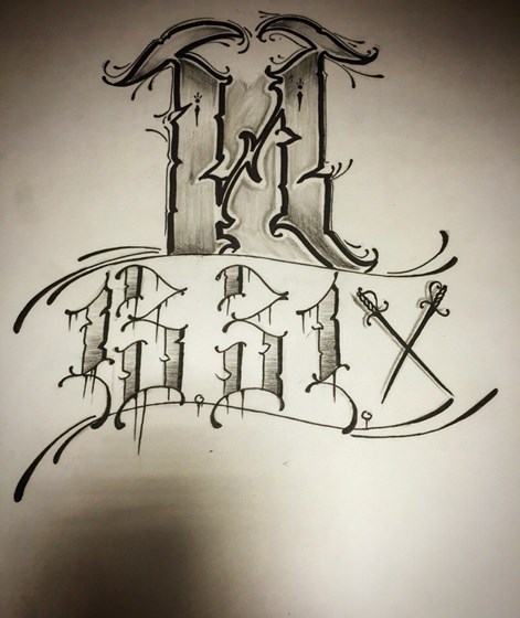 Шрифты: lettering 