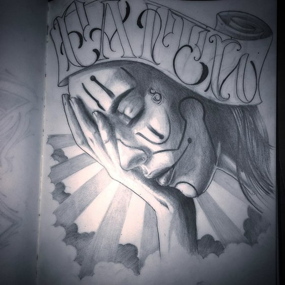 Рисунки: эскизы